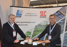 Kick Jansen and Ruud den Engelsman, on behalf of Luiten Greenhouses, together again this year on Strawberry Day.